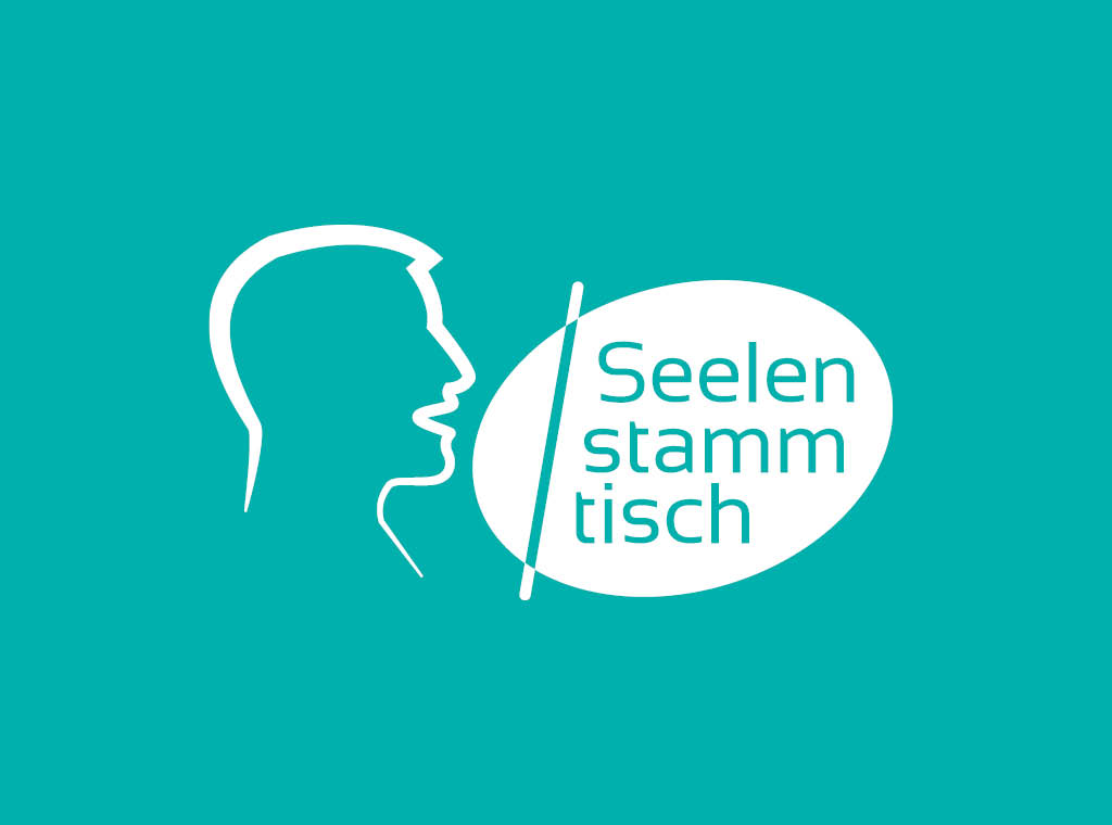 Logo Seelenstammtisch mit Sprechblase